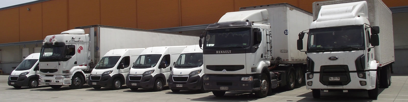 Flota de camiones